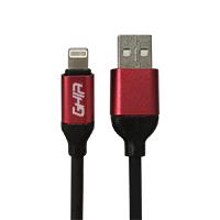 CABLE USB TIPO LIGHTNING GHIA 1M COLOR N